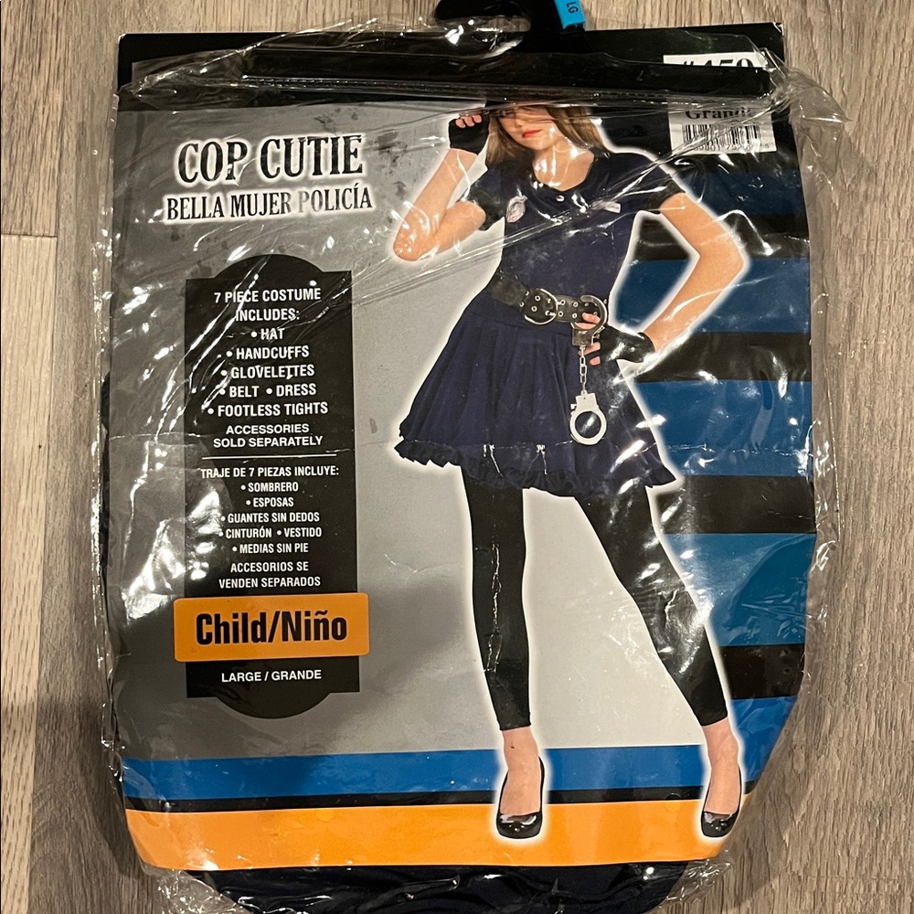 Amscan Police Costume for Kids - Black